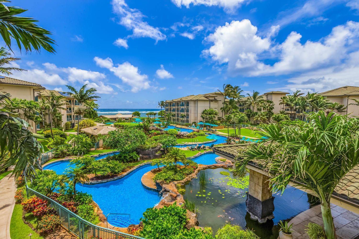 Waipouli Beach Resort Penthouse Beautiful Oceanview Aloha! Ac Pool Kapa'a Exterior photo